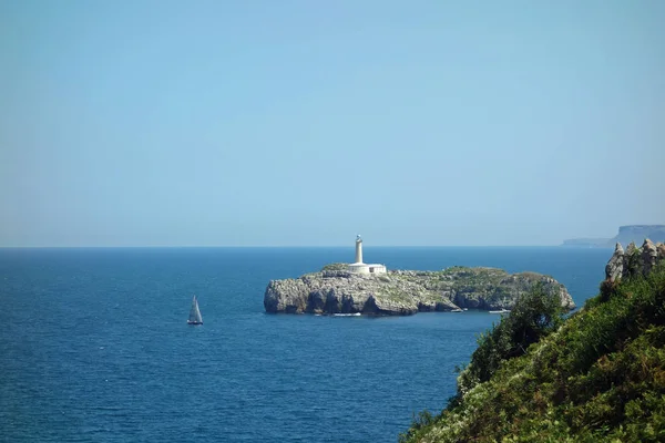 Faro Isla Creta — Foto de Stock