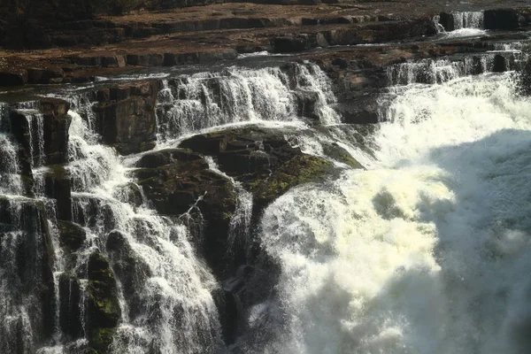 Victoria Falls Zambezi Zambia Zimbabwe — Stock Photo, Image