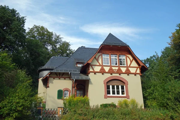 Ein Kleines Haus Den Bergen — Stockfoto