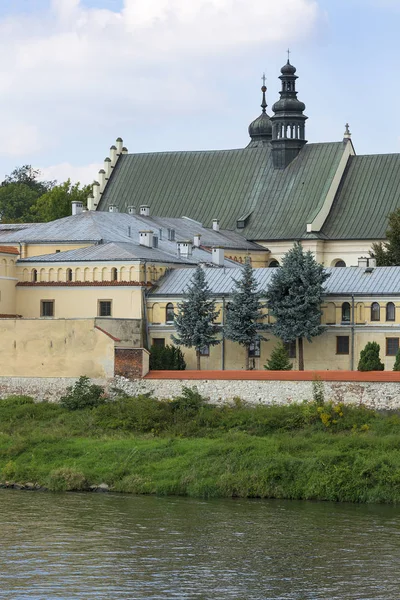 Kościół Sióstr Norbertanek Brzegu Wisły Krakow Polska — Zdjęcie stockowe