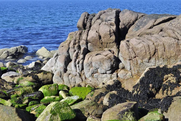 Rifflandschaft Atlantik Frankreich Bretagne — Stockfoto