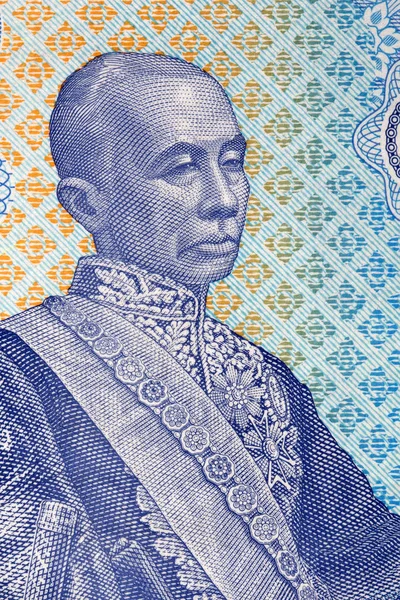 Mongkut Rama Porträtt Thailändska Pengar — Stockfoto