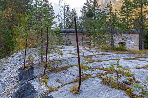 Ruínas Fortaleza Landro Tirol Sul — Fotografia de Stock