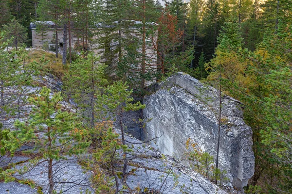 Руїни Фортеці Ландро Південний Тіроль — стокове фото