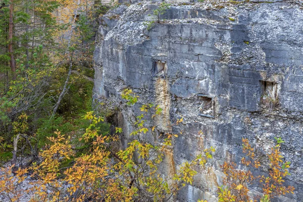 Руїни Фортеці Ландро Південний Тіроль — стокове фото