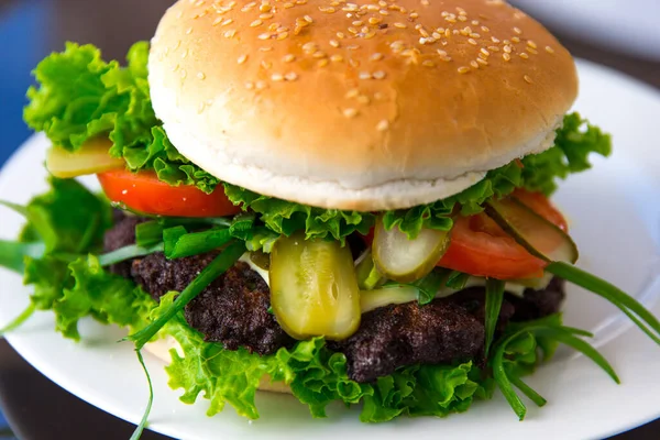 Gekochtes Hackfleisch Kopierraum — Stockfoto