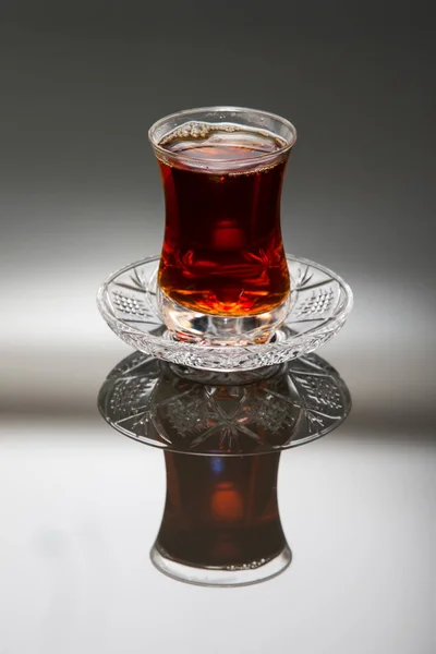 Bardakta Çay — Stok fotoğraf