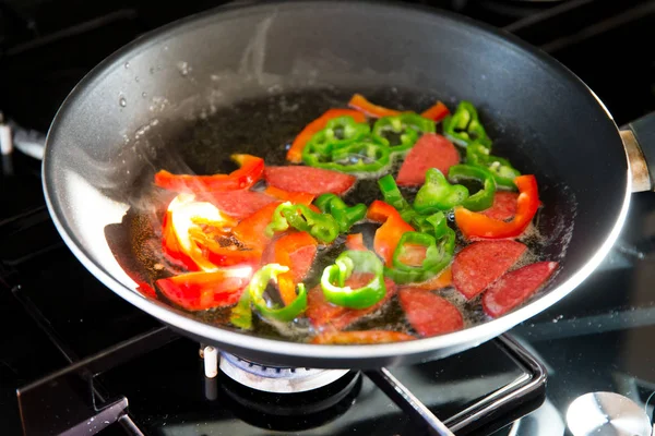 Close Uitzicht Heerlijk Eten — Stockfoto