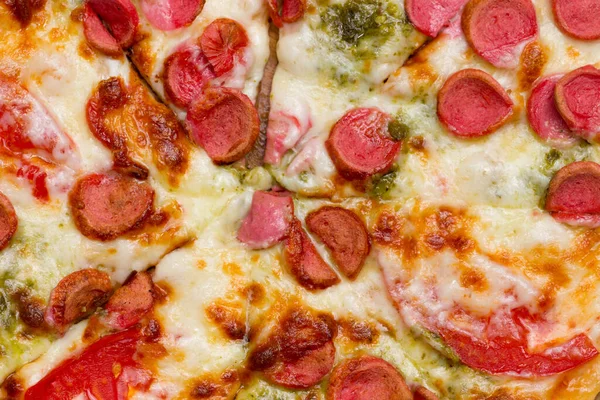 おいしいイタリアのピザ ファーストフード — ストック写真