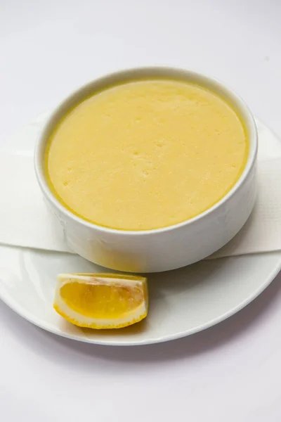 Deliciosa Sopa Lentilha Caseira — Fotografia de Stock