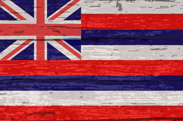 Zászló Usa Állam Hawaii — Stock Fotó
