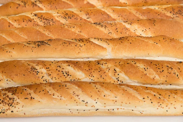 Composizione Vari Tipi Pane — Foto Stock