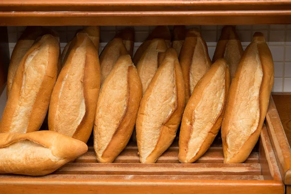 Composizione Vari Tipi Pane — Foto Stock