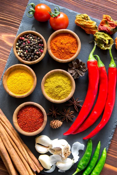 Macro Shot Spices Selective Focus — Stock Photo, Image
