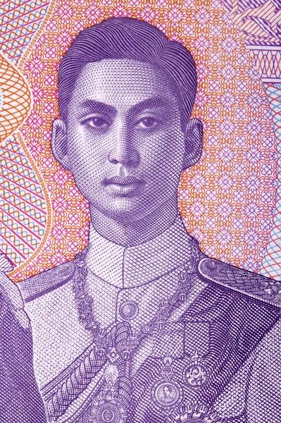 Ananda Mahidol Rama Viii Portret Tajskich Pieniędzy — Zdjęcie stockowe