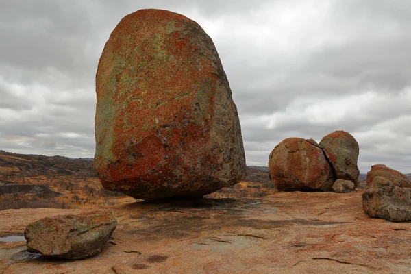 Paesaggio Del Parco Nazionale Del Matopo Zimbabwe — Foto Stock