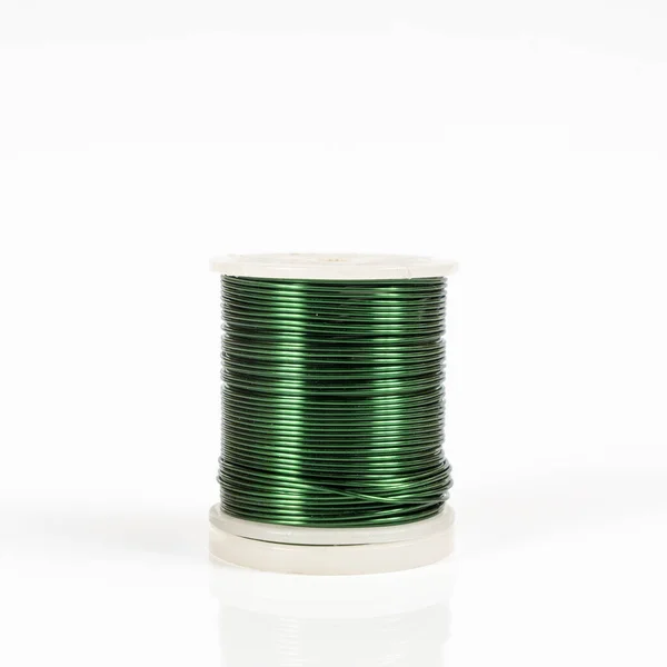 Spool Colored Metallic Thread — Stock Photo, Image