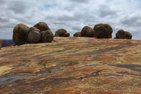 Paisaje Del Parque Nacional Matopo Zimbabue — Foto de Stock