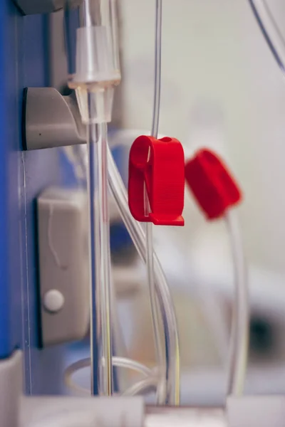 現代透析センターの血液透析装置 — ストック写真