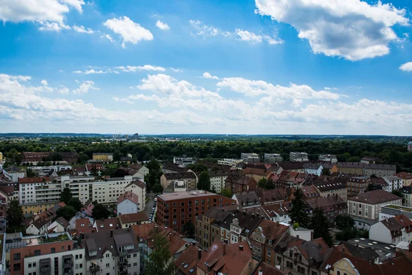 Residential Area Neu Ulm Landscape Summer Day — Stock Photo, Image