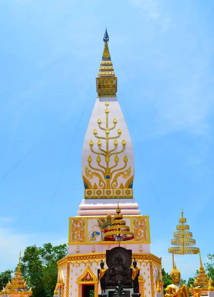 Пагода Барвисті Символ Буддизму Красиві Пагода Tha Loei Північно Східної — стокове фото