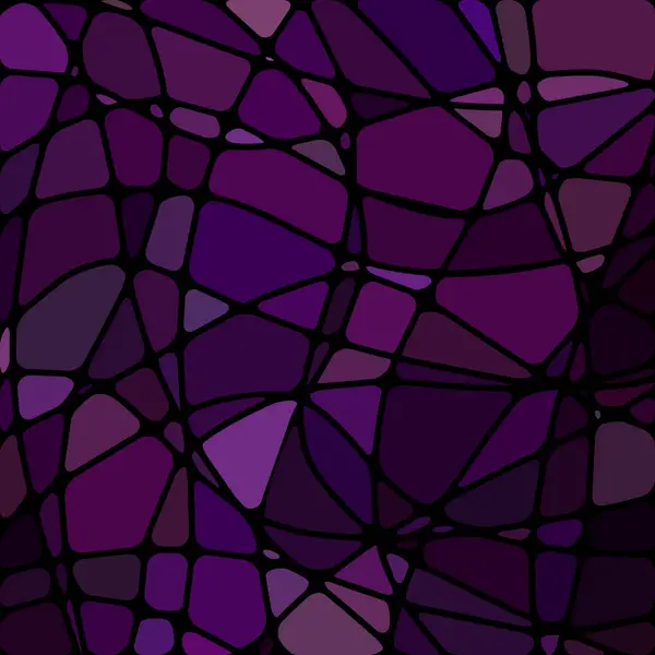 Vector Abstracto Manchado Vidrio Mosaico Fondo Púrpura Violeta —  Fotos de Stock