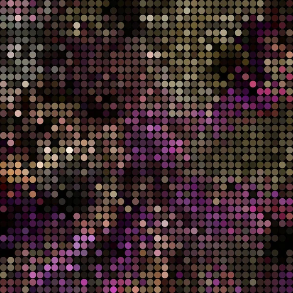 abstract vector colored round dots background - brown and violet