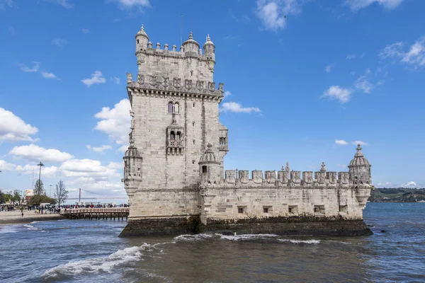 Belem Kulesinin Batı Tarafındaki Olasılık — Stok fotoğraf