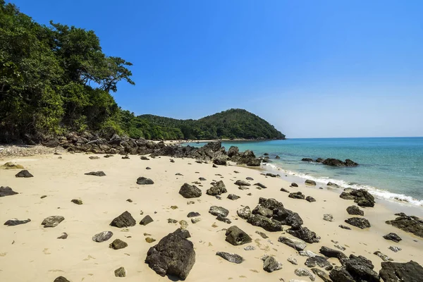 Thaiföld Koh Yao Yai Dream Beach Hosszú Farkú Hajókkal — Stock Fotó