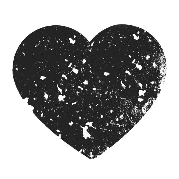 概念上破碎的心形状在白色背景 爱和浪漫的标志在情人节背景 — 图库照片