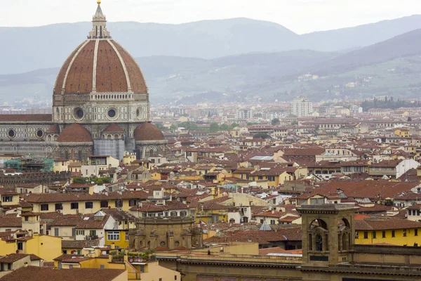 Uitzicht Florence Renaissance Kathedraal Santa Maria Del Fiore Florence Italië — Stockfoto