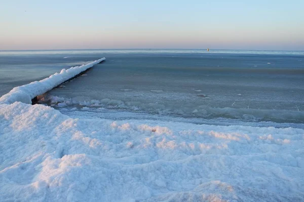 Winter Der Ostsee — Stockfoto