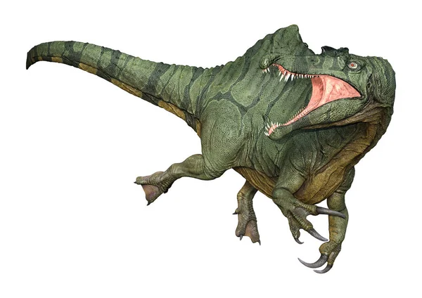 Рендерінг Динозавром Спинозавр Ізольовані Білому Тлі — стокове фото