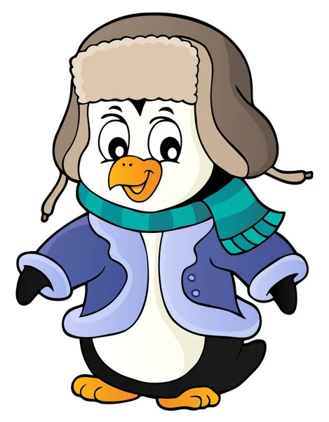 Stylized Penguin Topic Image Picture Illustration — Stock Photo, Image