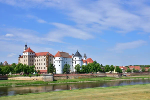 Castle Hartenfels Torgau Germany River Elbe — Stock Photo, Image