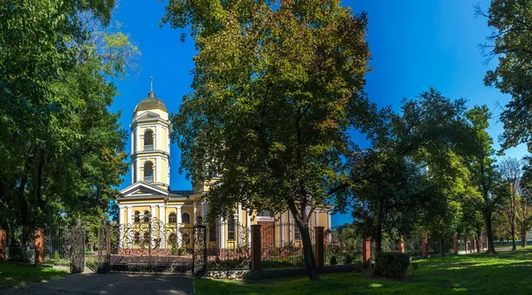 乌克兰敖德萨 2018年3月10日 敖德萨的圣亚历克西斯教堂位于市中心 — 图库照片