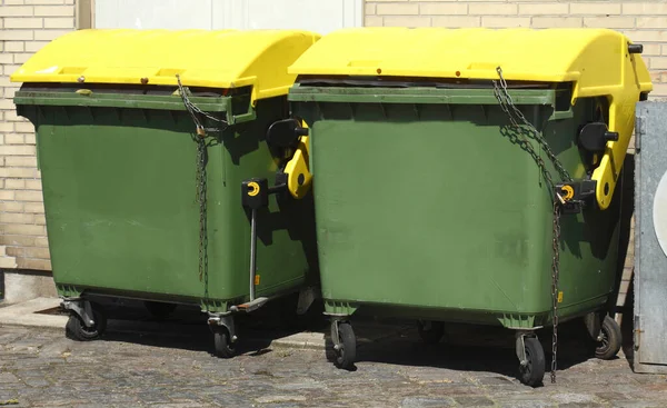 Papeleras Reciclaje Bremen Alemania — Foto de Stock