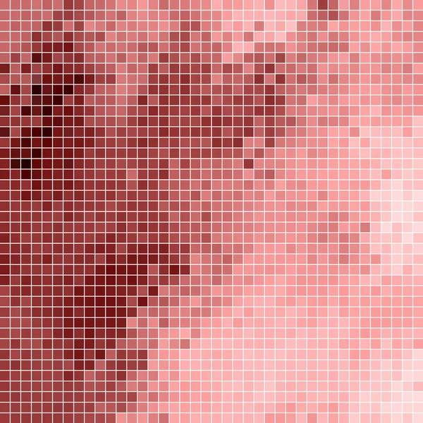 抽象的なベクトルの正方形ピクセル モザイクの背景 — ストック写真