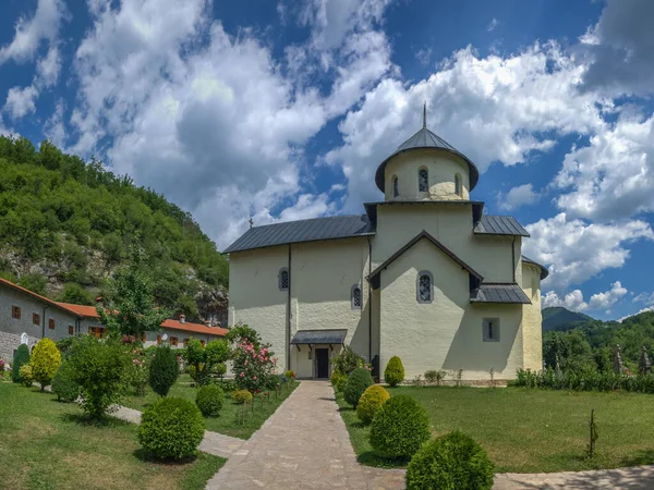 Kolasin Montenegro 2018 Orthodoxe Klooster Moraca Een Van Meest Populaire — Stockfoto