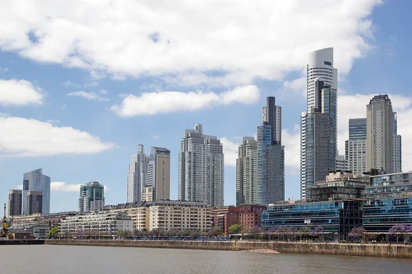 Yeni Konut Binaları Buenos Aires Arjantin Puerto Madero Zarif Evlerde — Stok fotoğraf