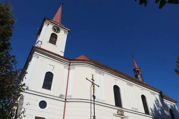 Kyrkan Giant Mountains Tjeckien — Stockfoto