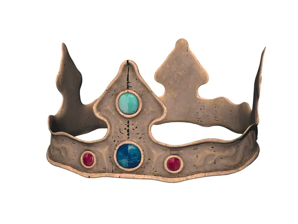 Koninklijke Kroon Met Edelstenen — Stockfoto