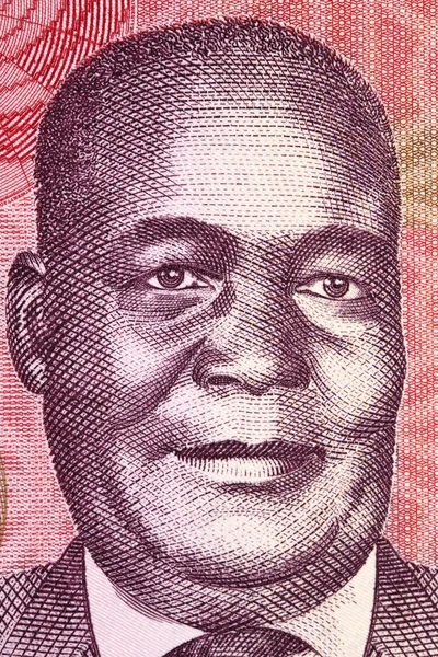 Kgalemang Tumediso Motsete Retrato Del Dinero Botswana — Foto de Stock