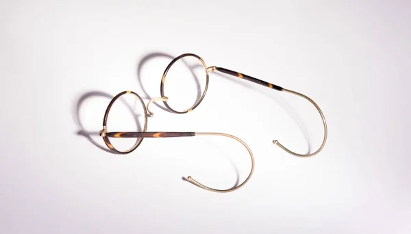 Occhiali Vintage Isolati Occhiali Dei Primi Anni Del Secolo — Foto Stock