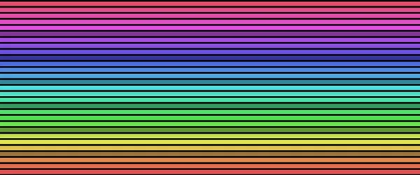 Wide background banner with colorful rainbow stripes