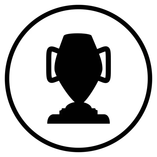 Символ Кубка Мира Плоская Икона Победы Успеха — стоковое фото