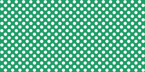 水玉テクスチャ緑と白背景バナー — ストック写真