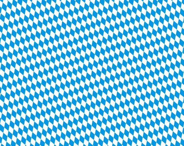 Patrón Fondo Bavariano Con Textura Diamante Azul Blanco — Foto de Stock