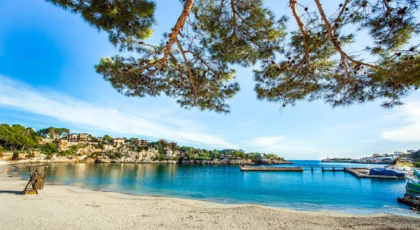 Playa Porto Cristo Mallorca España — Foto de Stock