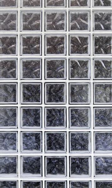 透明なガラスの壁 光の壁の詳細 — ストック写真